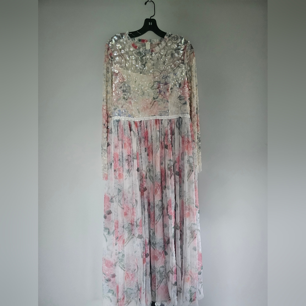 Needle & Thread Sweet Posy Bodice Ankle Gown. NEW WITH TAG - Picture 5 of 11